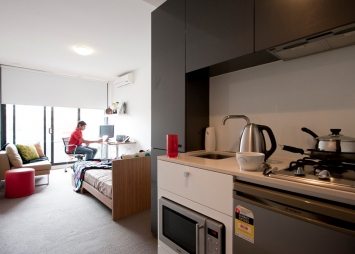 Superior Penthouse - Kitchen/living area