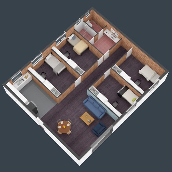 4 Bed Apartment at UniLodge SCU Lismore - Magellan — photo 3