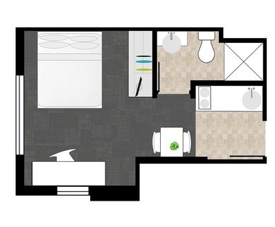 Studio Double (1 or 2 people)) at UniLodge on Margaret — photo 3