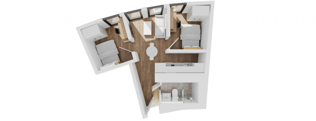 2 Bedroom Apartment — photo 4