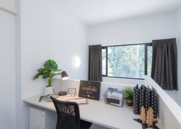 Loft Apartment Study Desk - Mezzanine Level 